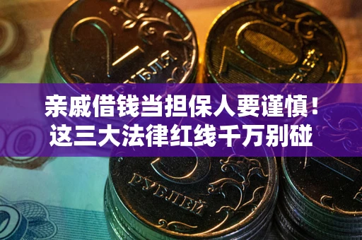北京亲戚借钱当担保人要谨慎！这三大法律红线千万别碰