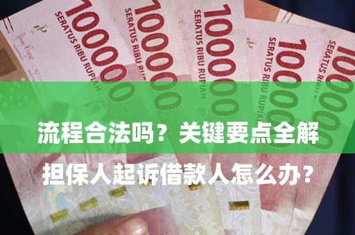北京

担保人起诉借款人怎么办？流程合法吗？关键要点全解析