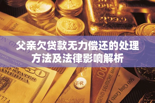 北京父亲欠贷款无力偿还的处理方法及法律影响解析